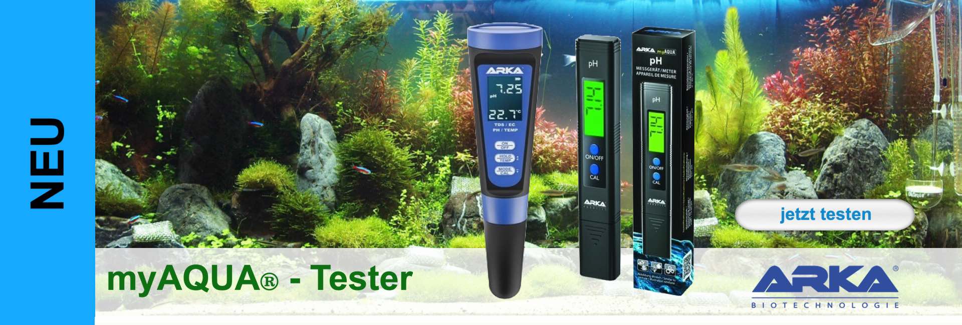 Aquaristik - myAqua Wassertest