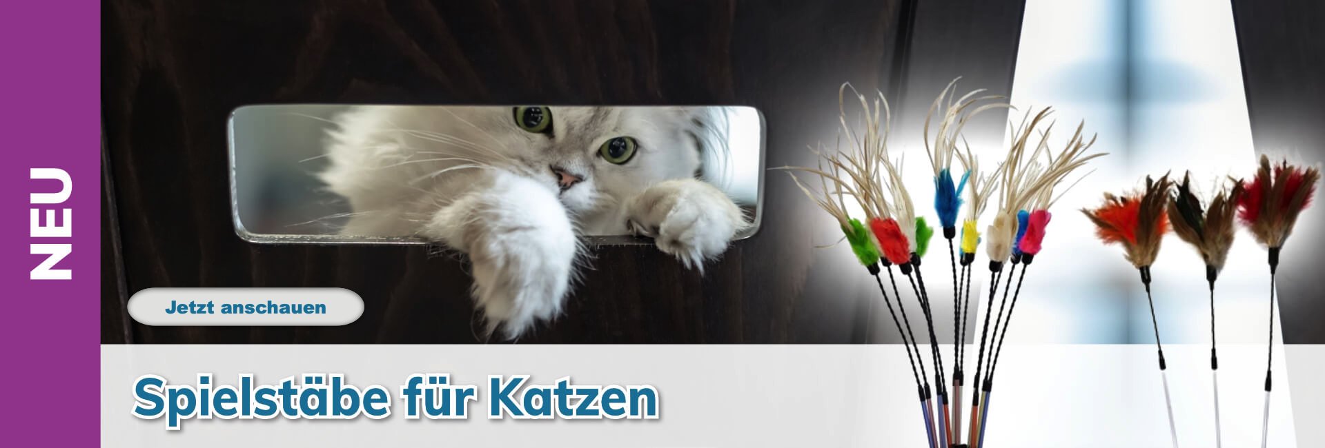 Katze - Spielstäbe