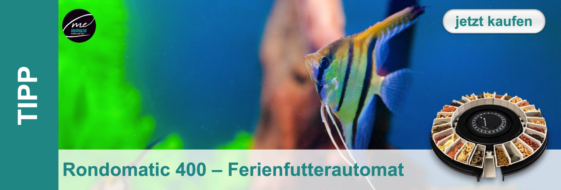 Aquaristik - Futterautomat - Rondomatic